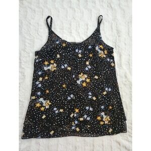 CAbi Cluster Cami #3606 Cosmic Floral Top Size Small